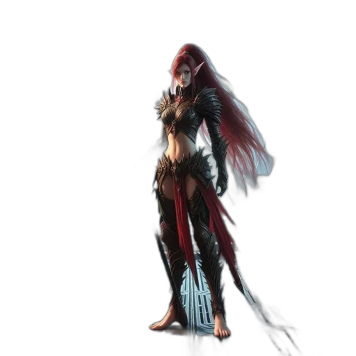 staff, weapon, dress, sword, concept art, fantasy art, 3d render, comic book art transparent PNG cut-out