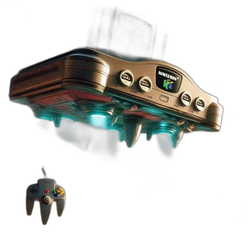 robot, weapon, concept art, 3d render, cyberpunk, nintendo, gaming, console transparent PNG cut-out