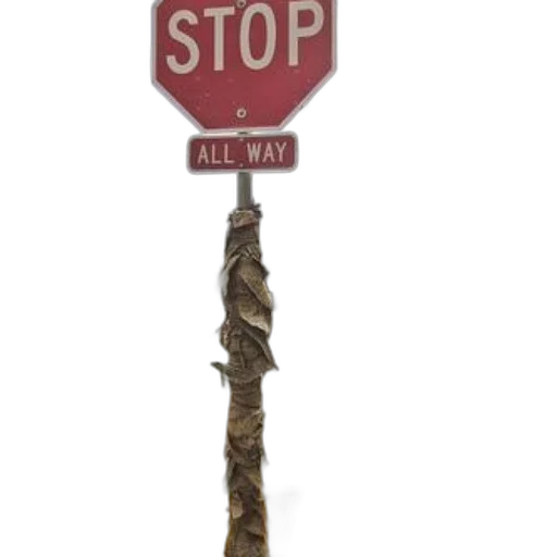 staff, hair, weapon, tree, 3d render, concept art, stop, sign transparent PNG cut-out