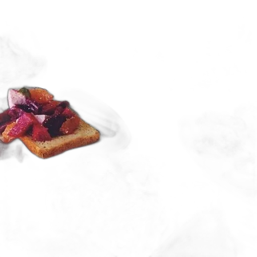 food, flower, jewelry, crown, photorealistic, 3d render, watercolor, vaporwave transparent PNG cut-out