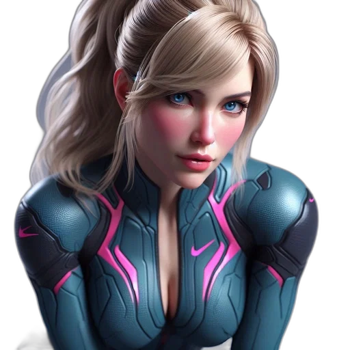 robot, face, jacket, concept art, fantasy art, comic book art, cyberpunk, blue transparent PNG cut-out
