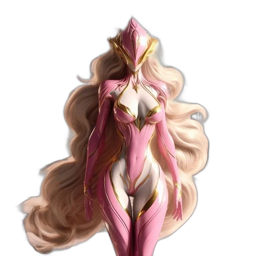 dress, flower, staff, crown, concept art, fantasy art, anime, watercolor transparent PNG cut-out