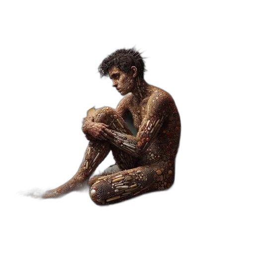 creature, animal, concept art, photorealistic, pixel art, comic book art, figure, composed transparent PNG cut-out