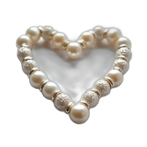 jewelry, close-up, image, heart-shaped, piece, textured, surface, heart transparent PNG cut-out
