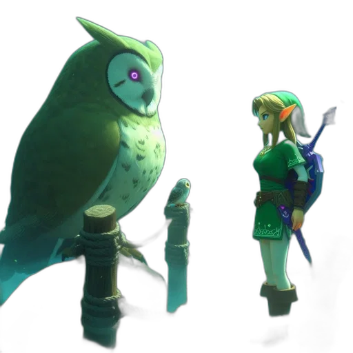staff, mask, sword, creature, concept art, 3d render, fantasy art, pixel art transparent PNG cut-out