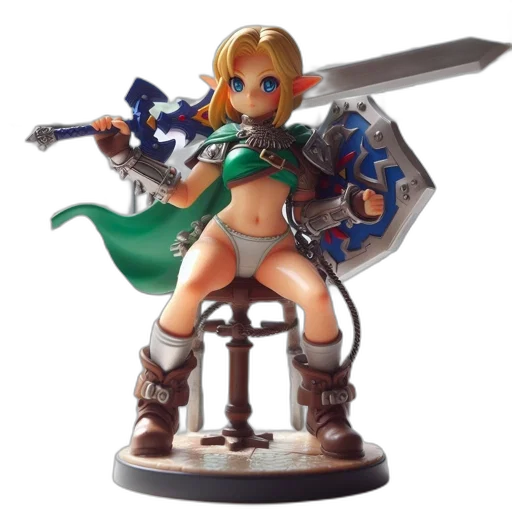 weapon, sword, concept art, 3d render, fantasy art, figure, shows, female transparent PNG cut-out