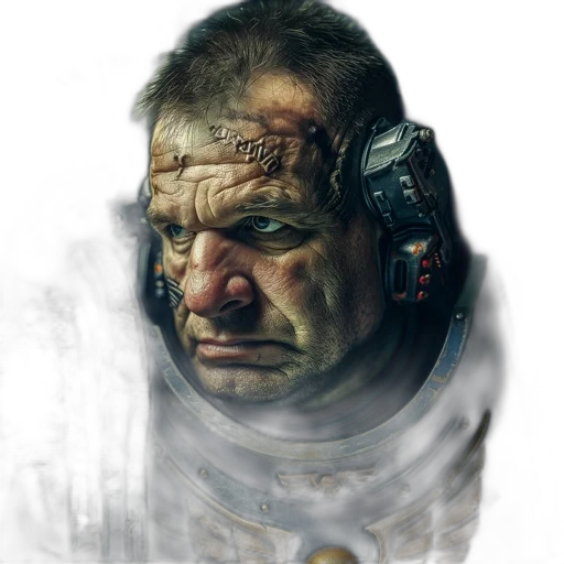 face, mask, jacket, robot, concept art, photorealistic, cyberpunk, fantasy art transparent PNG cut-out