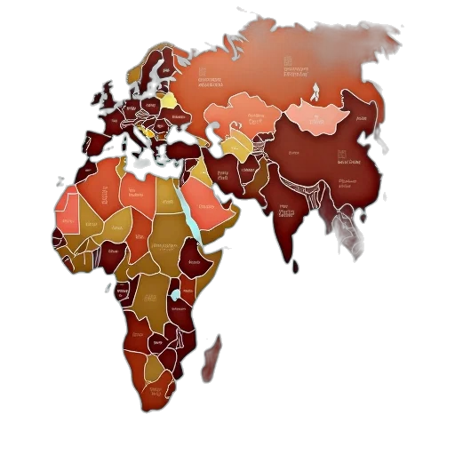 earth tones, red, dark, colorful transparent PNG cut-out
