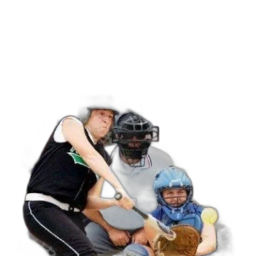 book, cover, titled, officiating, softball, features, dynamic, scene transparent PNG cut-out