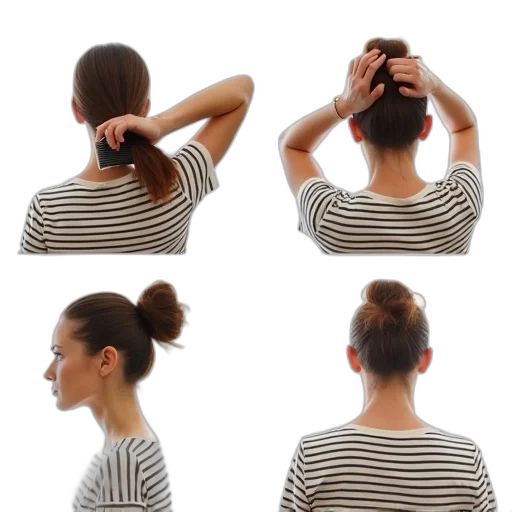 hair, jewelry, dress, monochrome, series, images, showing, woman transparent PNG cut-out