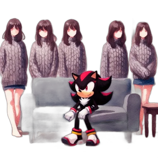 jacket, dress, creature, furniture, concept art, pixel art, 3d render, anime transparent PNG cut-out