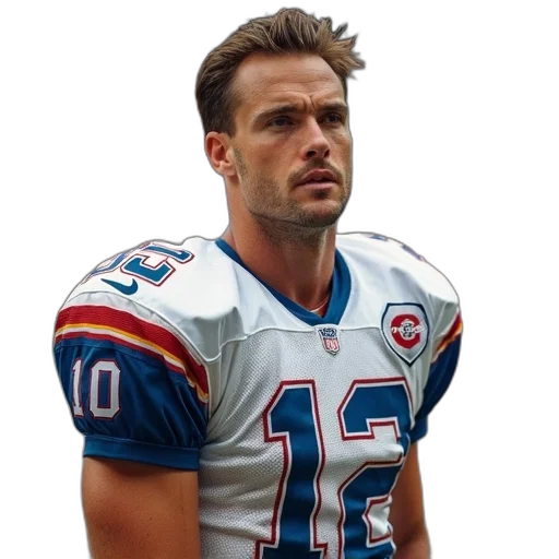 michael, lohan, football, player, boise, bmes, logo, his transparent PNG cut-out