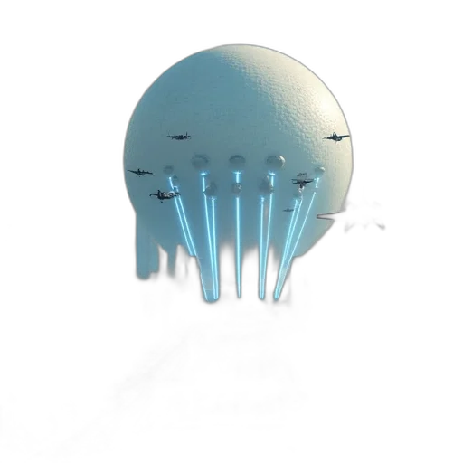 umbrella, crown, weapon, jewelry, 3d render, vaporwave, concept art, photorealistic transparent PNG cut-out