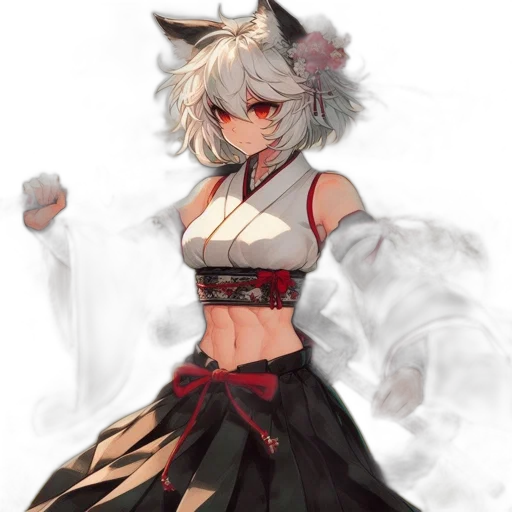 dress, staff, weapon, creature, anime, concept art, pixel art, fantasy art transparent PNG cut-out