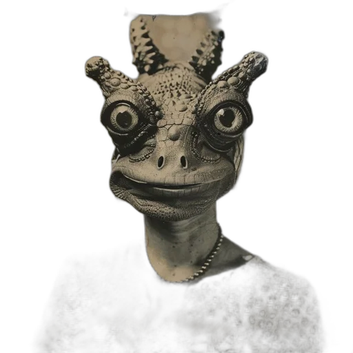 mask, dragon, creature, face, concept art, 3d render, photorealistic, fantasy art transparent PNG cut-out
