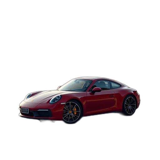car, animal, weapon, photorealistic, 3d render, concept art, red, 2019 transparent PNG cut-out