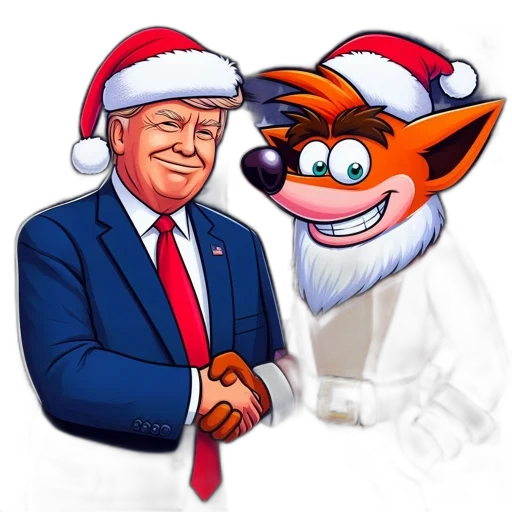 staff, animal, cartoon, concept art, pixel art, 3d render, two, characters transparent PNG cut-out