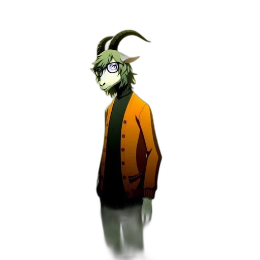 mask, creature, staff, dragon, concept art, 3d render, fantasy art, pixel art transparent PNG cut-out