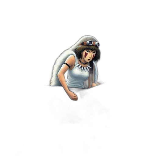 creature, staff, animal, robot, concept art, 3d render, pixel art, fantasy art transparent PNG cut-out