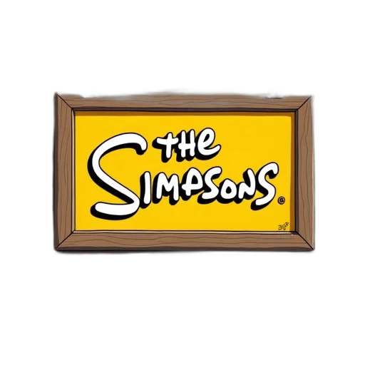 staff, weapon, concept art, simpsons, logo, hanging, brick, wall transparent PNG cut-out