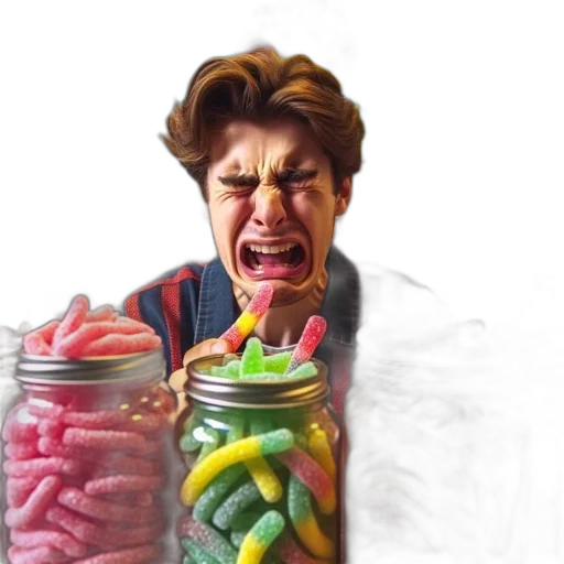 food, concept art, photorealistic, 3d render, pixel art, vibrant, candy, store transparent PNG cut-out