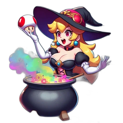 staff, hat, pixel art, fantasy art, concept art, cartoon, fire, dark transparent PNG cut-out