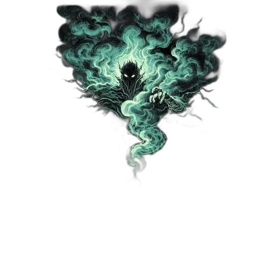 dragon, hair, creature, mask, concept art, fantasy art, pixel art, watercolor transparent PNG cut-out