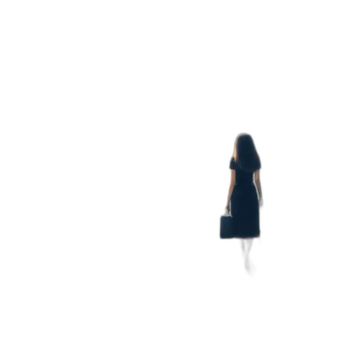 dress, robot, umbrella, hair, pixel art, concept art, 3d render, photorealistic transparent PNG cut-out