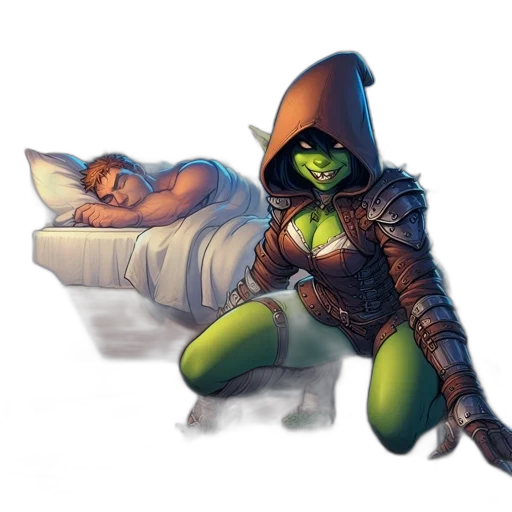 jacket, concept art, comic book art, fantasy art, pixel art, night, green, dimly transparent PNG cut-out