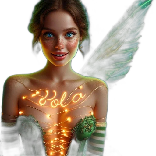 jewelry, fantasy art, 3d render, concept art, photorealistic, neon lights, outer space, green transparent PNG cut-out