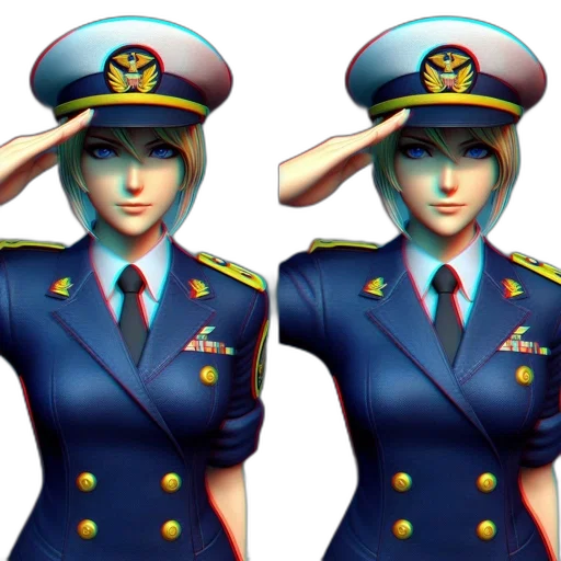 staff, 3d render, concept art, pixel art, photorealistic, blue, animated, female transparent PNG cut-out