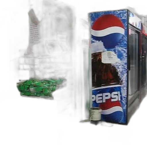 bottle, weapon, food, robot, cyberpunk, 3d render, vaporwave, concept art transparent PNG cut-out