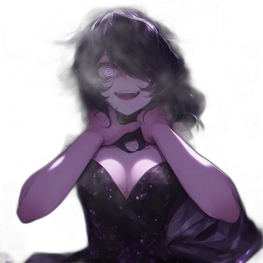 dress, mask, crown, creature, concept art, watercolor, anime, pixel art transparent PNG cut-out