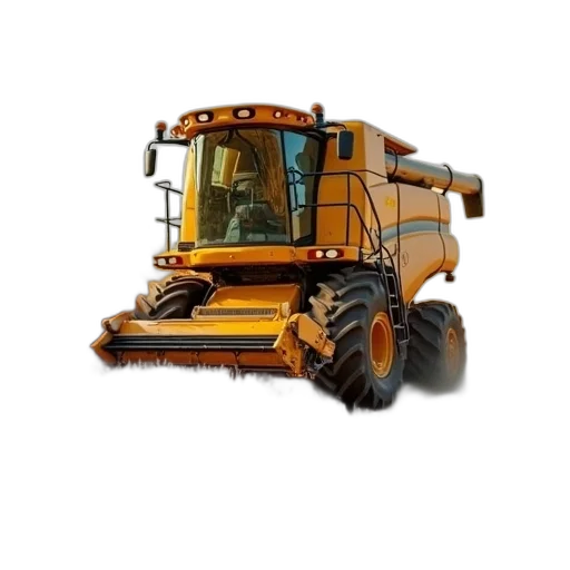 weapon, robot, car, 3d render, high, capacity, maize, milling transparent PNG cut-out