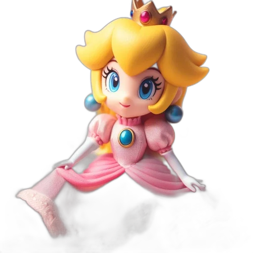 crown, dress, weapon, staff, concept art, 3d render, pixel art, fantasy art transparent PNG cut-out
