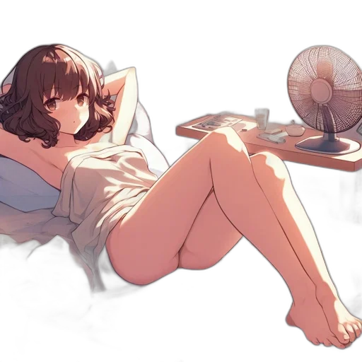 umbrella, robot, furniture, creature, concept art, anime, watercolor, pixel art transparent PNG cut-out