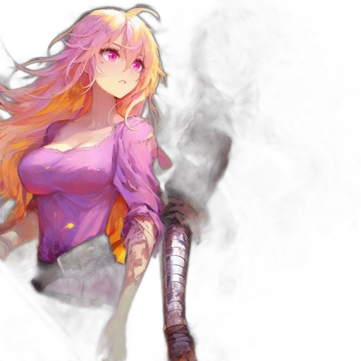 dragon, sword, staff, weapon, fantasy art, anime, concept art, pixel art transparent PNG cut-out