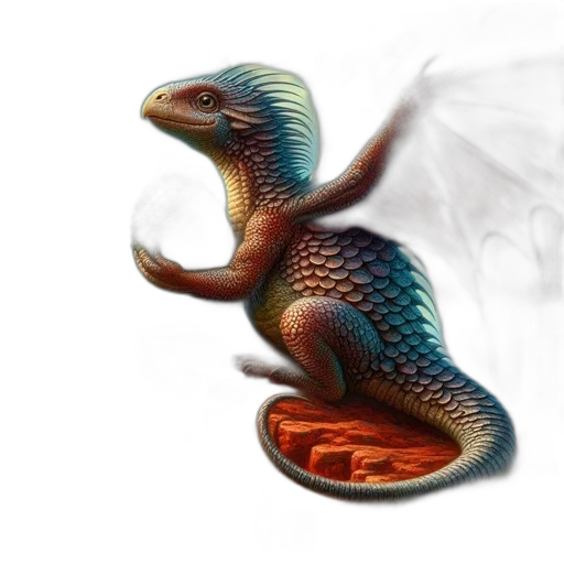 dragon, creature, animal, photorealistic, 3d render, concept art, fantasy art, imposing transparent PNG cut-out