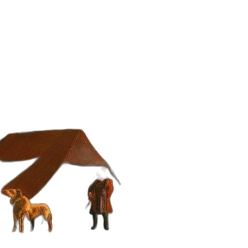 furniture, umbrella, animal, staff transparent PNG cut-out