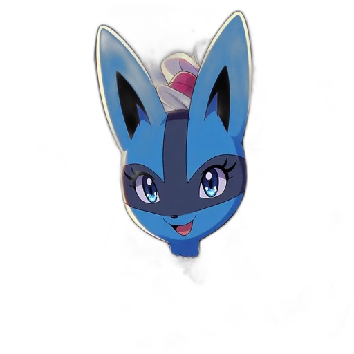 mask, staff, jewelry, hat, 3d render, anime, concept art, fantasy art transparent PNG cut-out