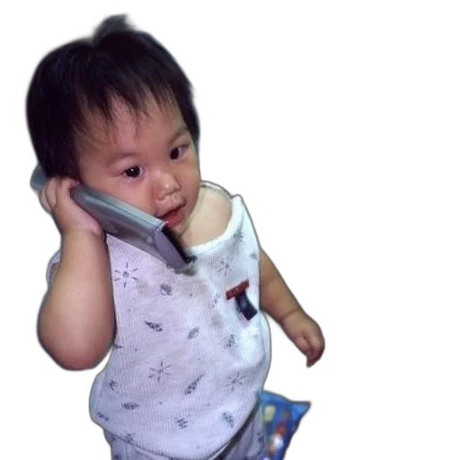 staff, creature, photorealistic, oil painting, child, pajamas, holds, toy transparent PNG cut-out