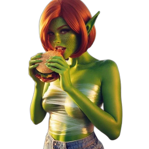 staff, creature, food, mask, concept art, fantasy art, 3d render, comic book art transparent PNG cut-out