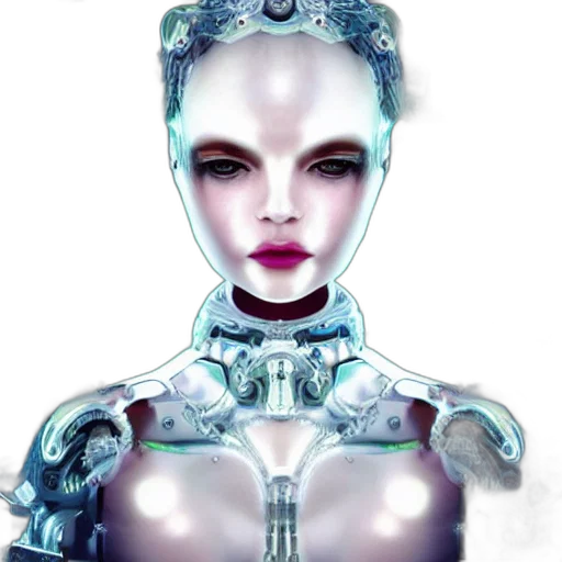 robot, face, jewelry, mask transparent PNG cut-out
