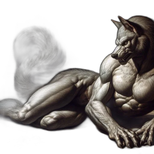 dragon, creature, animal, photorealistic, concept art, fantasy art, 3d render, muscular transparent PNG cut-out
