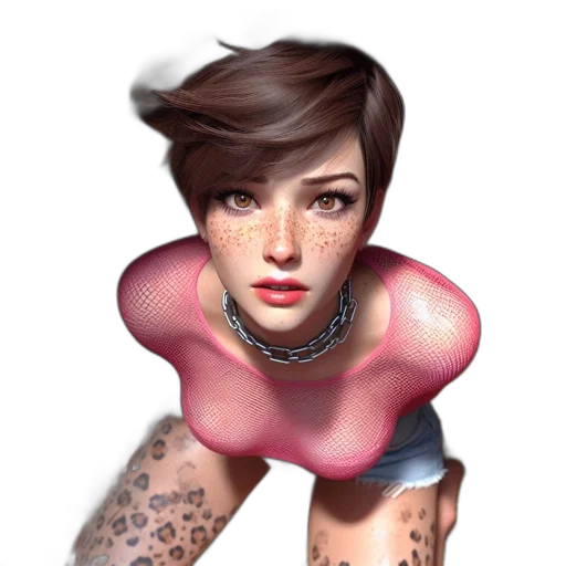 face, jewelry, dress, photorealistic, 3d render, fantasy art, concept art, pastel transparent PNG cut-out