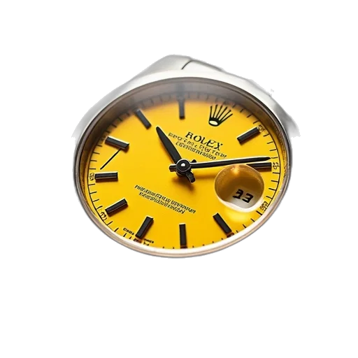 jewelry, staff, 3d render, photorealistic, stainless, steel, rolex, yellow transparent PNG cut-out