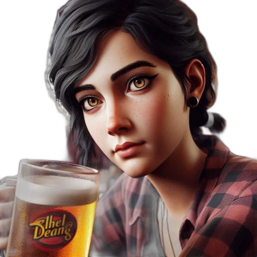 face, jacket, concept art, photorealistic, fantasy art, comic book art, neon lights, close-up transparent PNG cut-out