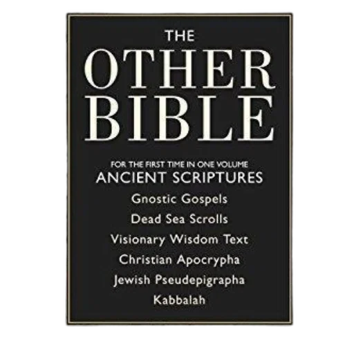 other, bible, book, cover, featuring, black, square, white transparent PNG cut-out