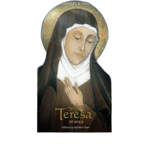 jewelry, book, cover, featuring, illustration, saint, teresa, avila transparent PNG cut-out