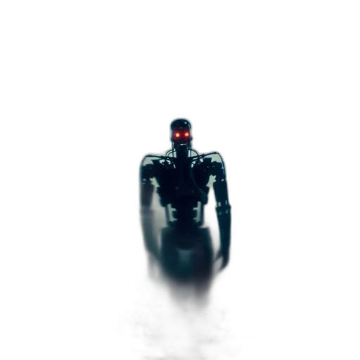 robot, creature, animal, face, 3d render, concept art, comic book art, pixel art transparent PNG cut-out